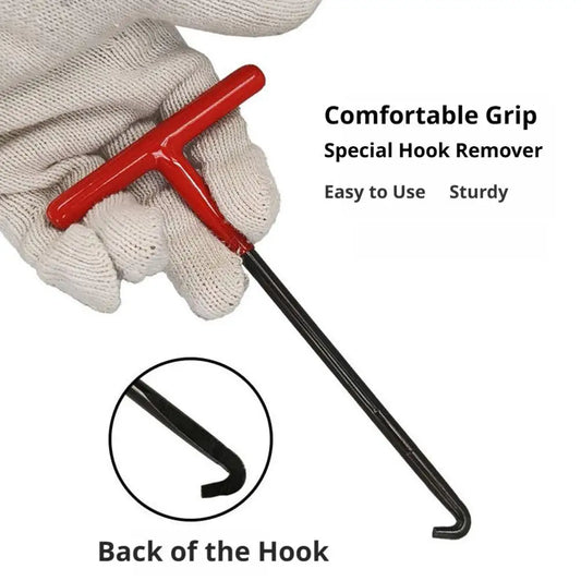 T-Handle Spring Hook Puller – Heavy Duty Steel Car Spring Remover Spring Hook Tool Oasis Select