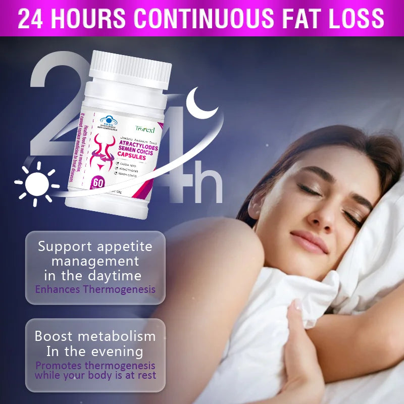 Cassia & Coix Seed Herbal Wellness Pills – 60 Vegan Capsules