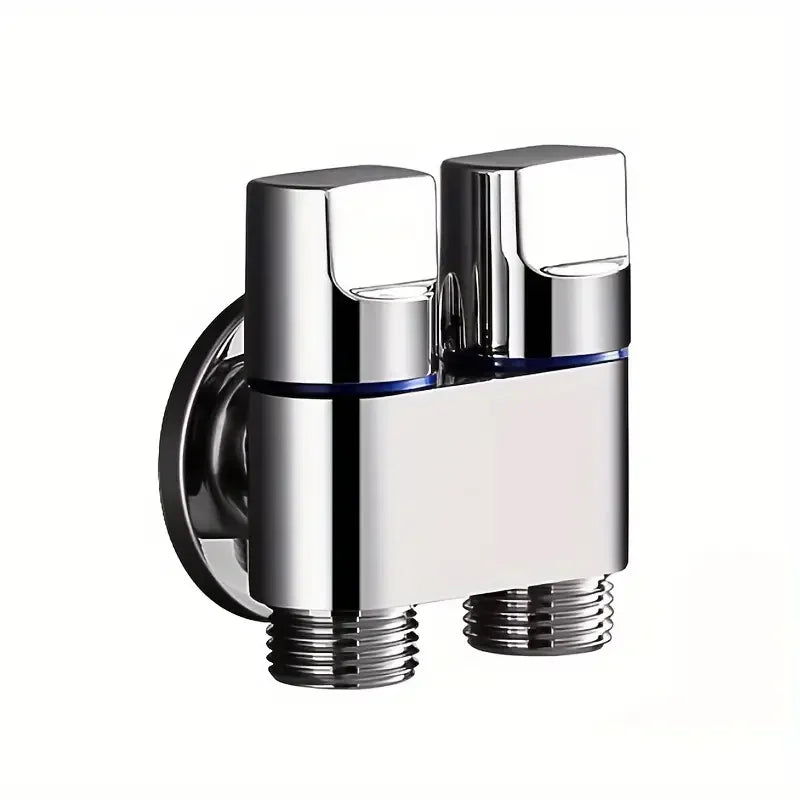 Double Outlet Angle Valve | Shower & Washing Machine Control