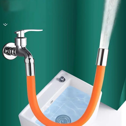 1pc Water Faucet Extension Pipe, Universal Extended Water Pipe, Anti-Splash Extension Pipe Peaceful Pleasures Health and Wellness
