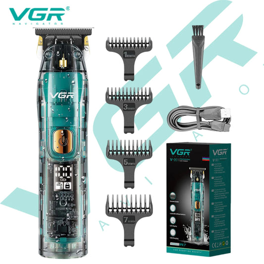 VGR 961 Hair Trimmer Cordless Hair Cutting Machine Electric Hair Clipper Barber Haircut IPX7 Waterproof Zero Cutting Machine Peaceful Pleasures Health and Wellness