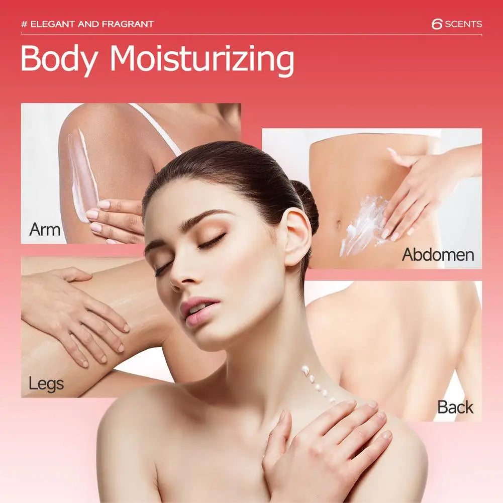 Scented Body Lotion for Women – 200ml Deep Moisturizing Body Milk with Tremella & Olive Oil, Long-Lasting Fragrance Peaceful Pleasures Health and Wellness