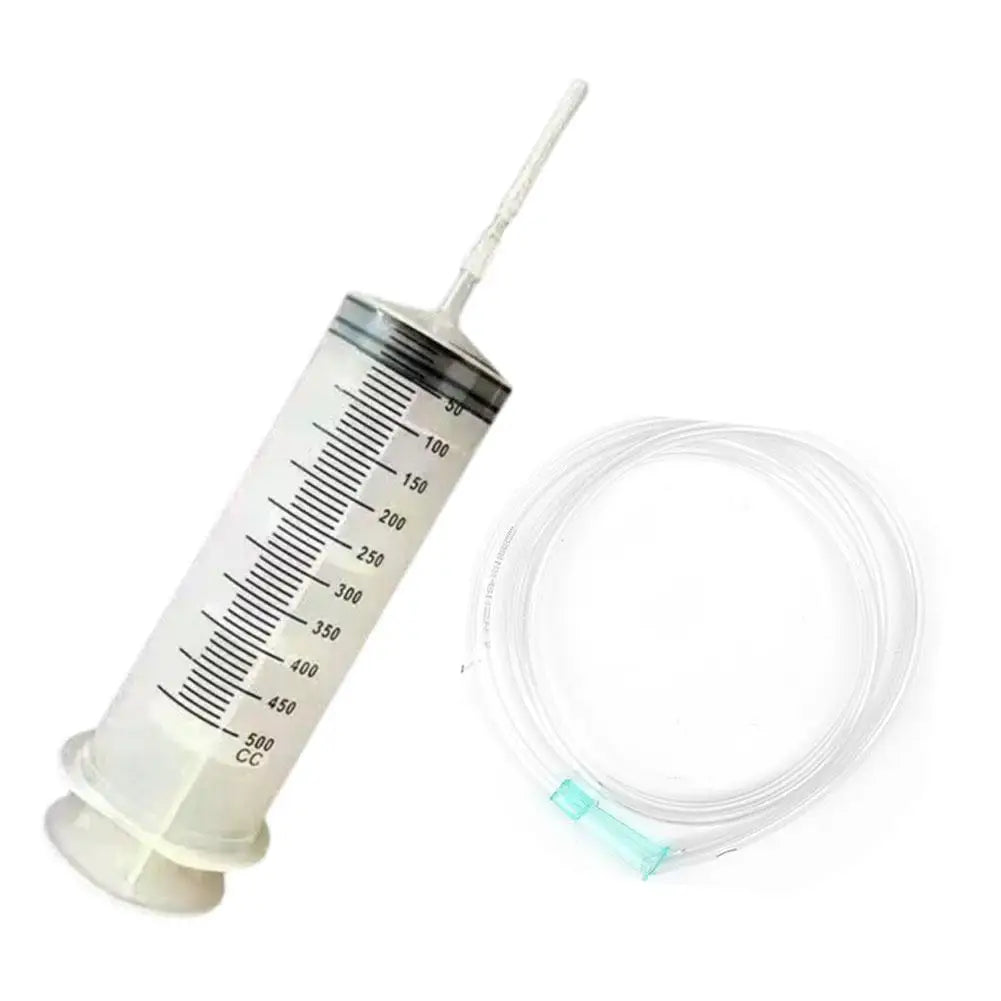 500ml Large Capacity Car Oil Fluid Extractor Vacuum Syringe Pistol Manual Pump Feeding Tools Fuel Transfer Hand Pump Dispenser Peaceful Pleasures Health and Wellness A