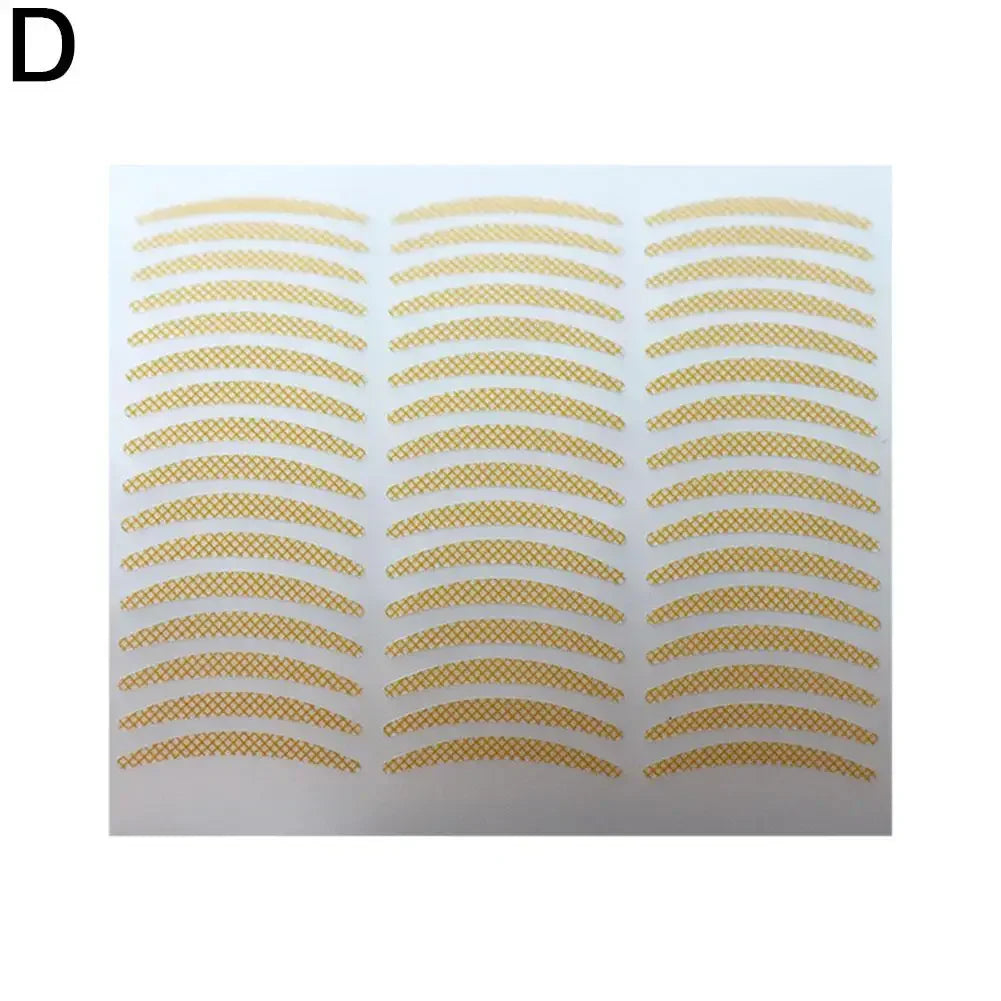 Invisible Lace Mesh Double Eyelid Tape – 48 Strips, Natural Look