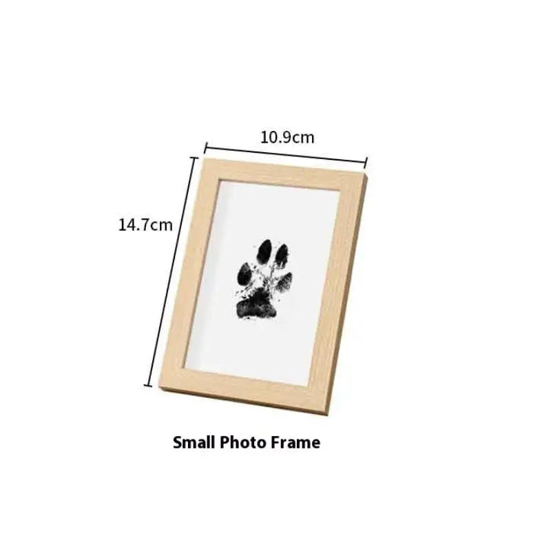 Pet Paw Print Ink Kit – Non-Toxic Inkless Stamp Pad for Cats & Dogs
