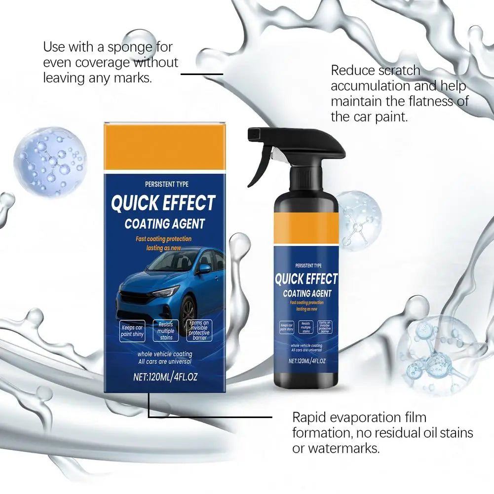 2026 Upgrade Car Nano Quick Restore Coating Spray 120ml Lasting Refurbishment Coating Agent Resists Multiple Stains Clean Spray Peaceful Pleasures Health and Wellness