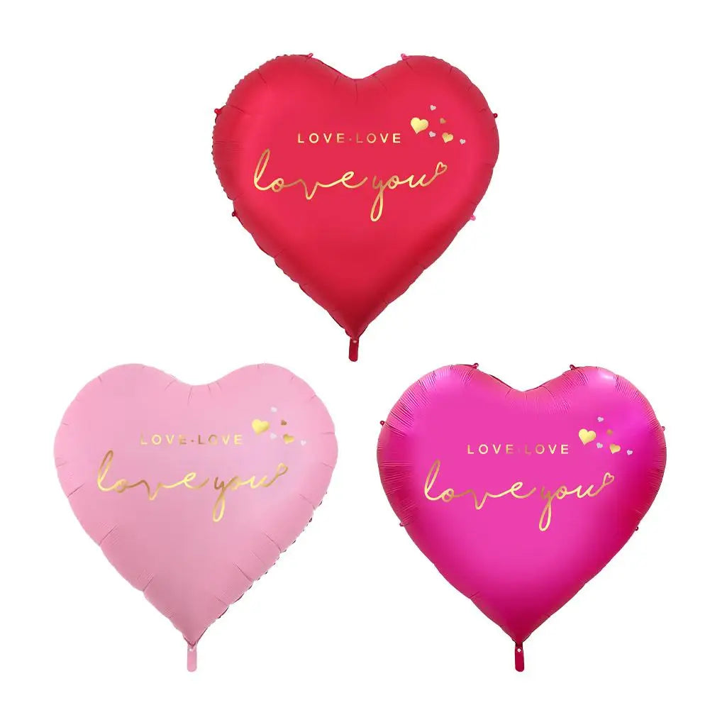 63-Inch Heart Foil Balloon | Wedding & Valentine Party Decor