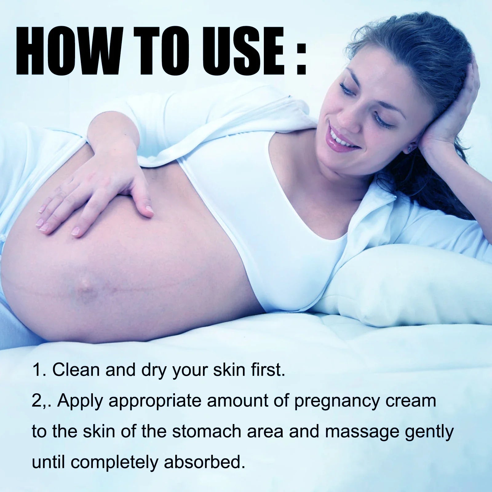 OUOHE Pregnancy Stretch Mark Cream – Firming Moisturizer 100g Pregnancy Body Cream Oasis Select
