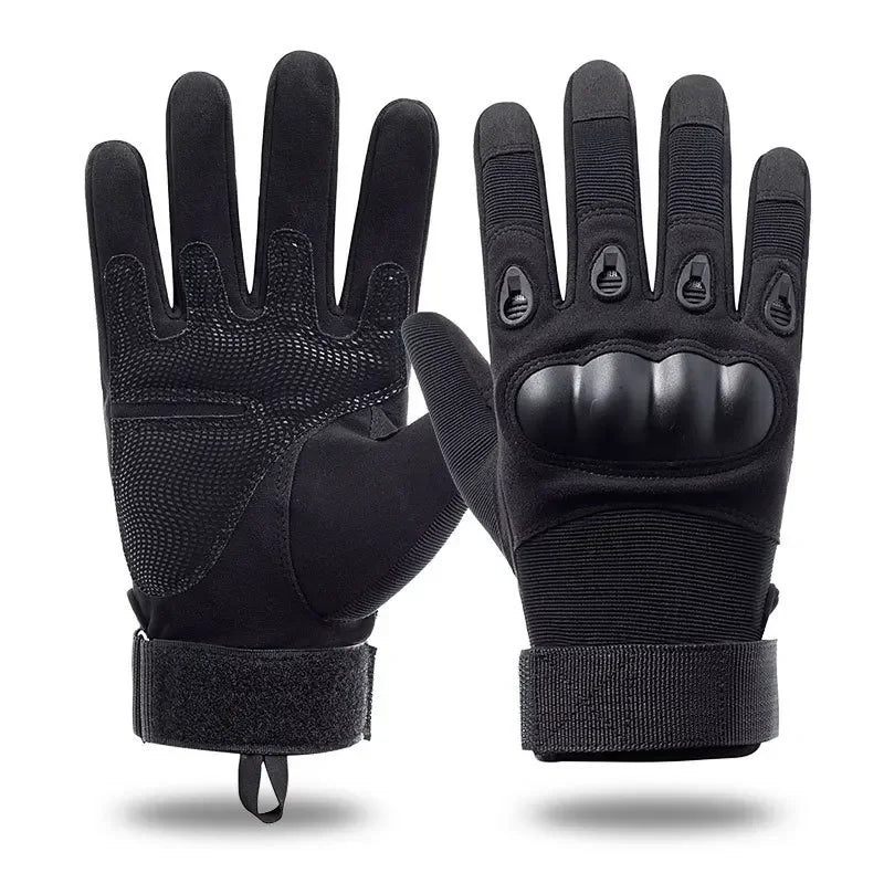 Tactical Hard Knuckle Fingerless Gloves – Combat & Shooting
