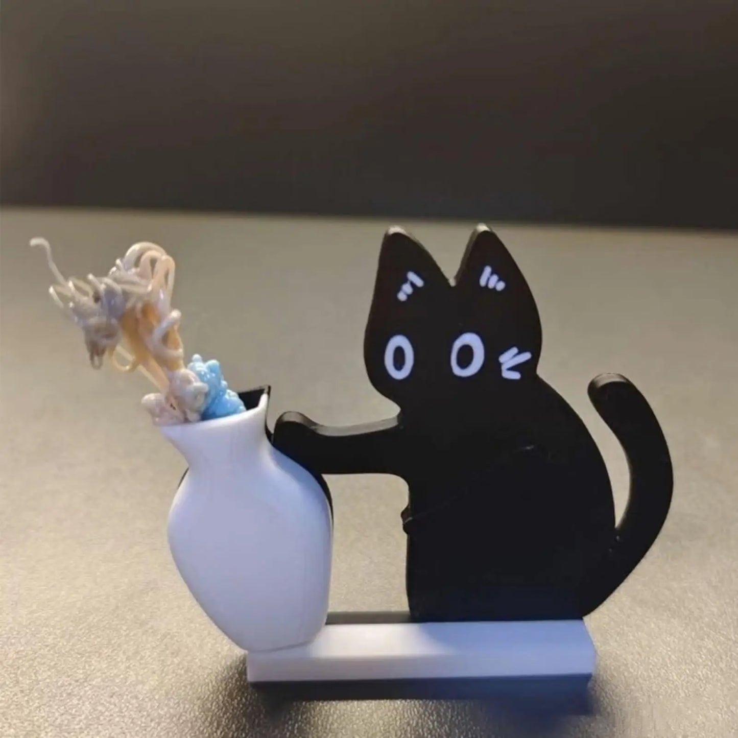 Cat Whisker Holder Cute Magnetic Refrigerator Ornament Fridge Magnets Cat Hair Storage Collection Ornaments for Homes Kitchens Peaceful Pleasures Health and Wellness
