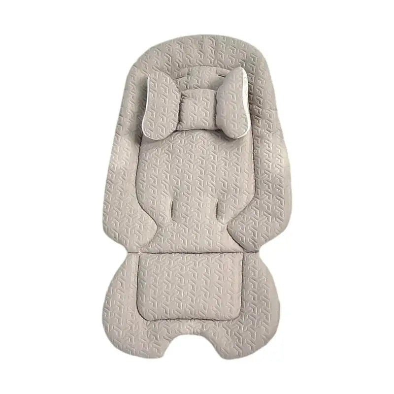 Baby Stroller Cushion Pad with Detachable Pillow | Breathable Cotton