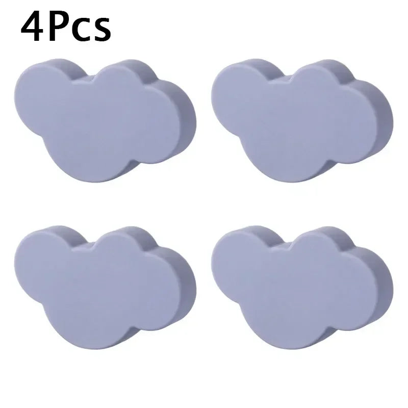 Cartoon Cloud Cabinet Knobs & Drawer Pulls for Kids' Rooms