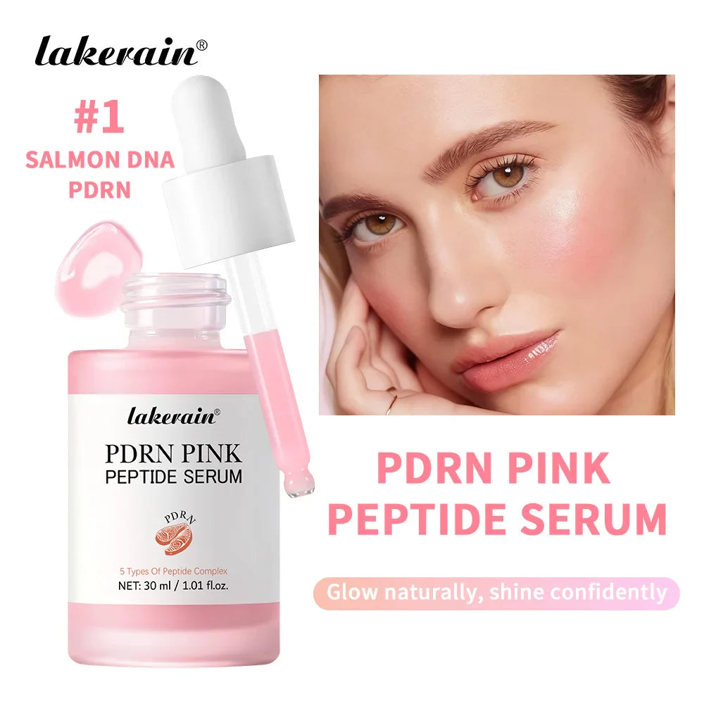 Lakerain PDRN Pink Peptide Serum – Salmon DNA Korean Skincare