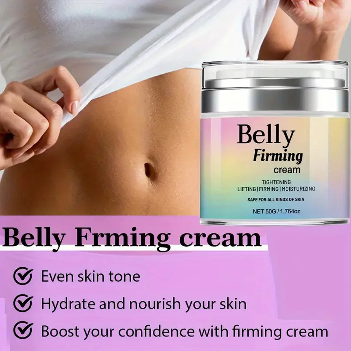 ENVISHA Firming & Slimming Body Cream – 50g Body Cream ENVISHA