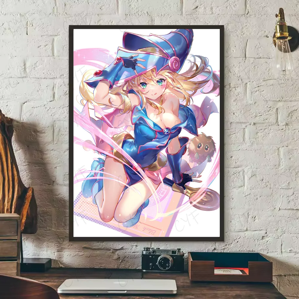 Yu-Gi-Oh! Classic Anime Poster HD Waterproof PVC Wall Art Anime Wall Poster Peaceful Pleasures Health and Wellness z21 15X20cmNoframe