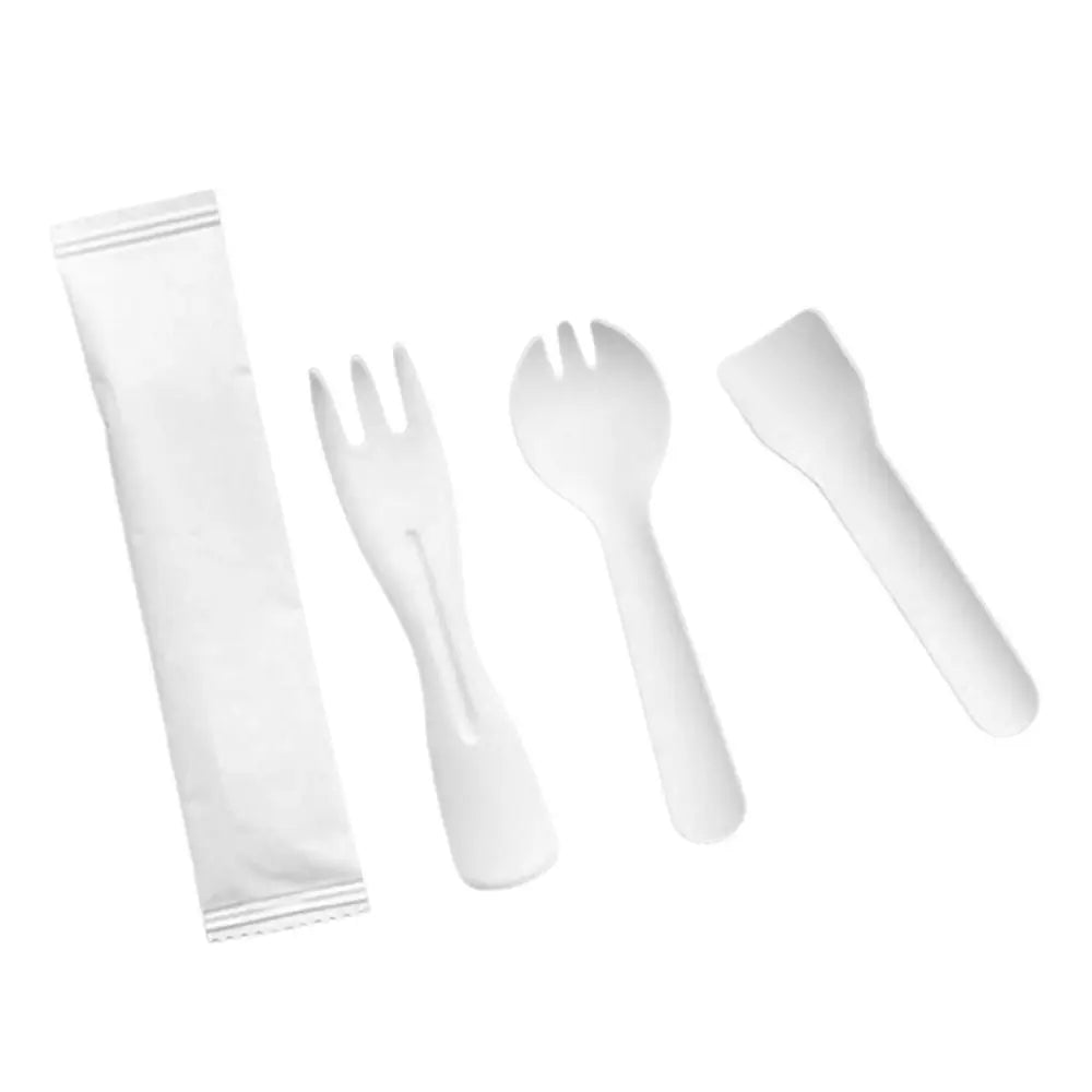 100-Pack Disposable Wooden Spoons & Forks | Eco-Friendly
