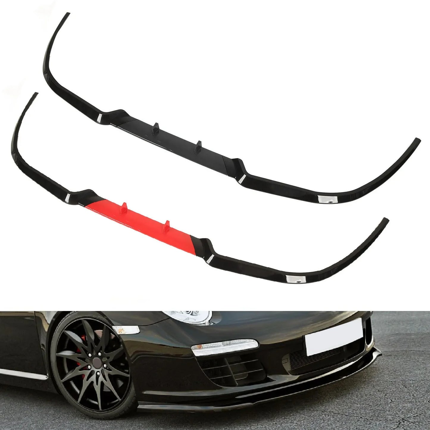 Front Bumper Lip Impact Resistant Separator Replacement Seat Leon