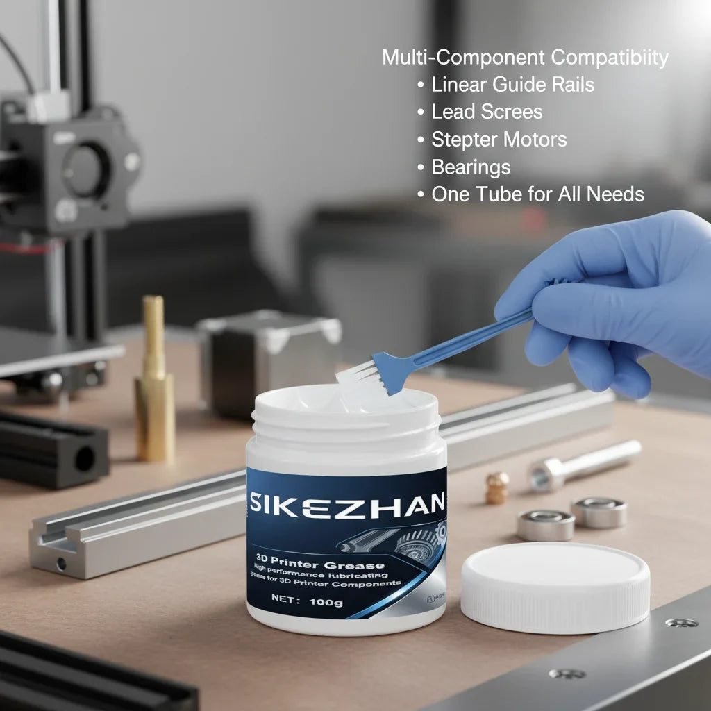 3D Printer Lithium Grease – Lead Screws, Linear Rails & CNC