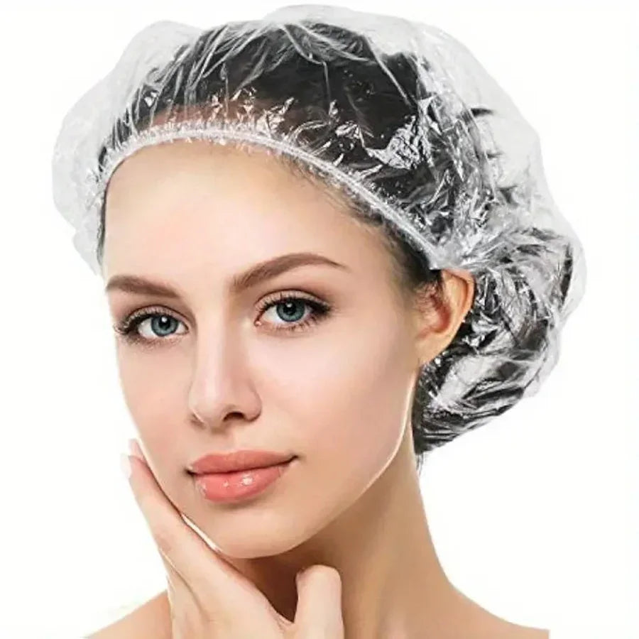 Disposable Shower Caps – Hair Dye, Treatment & Shampoo Hat