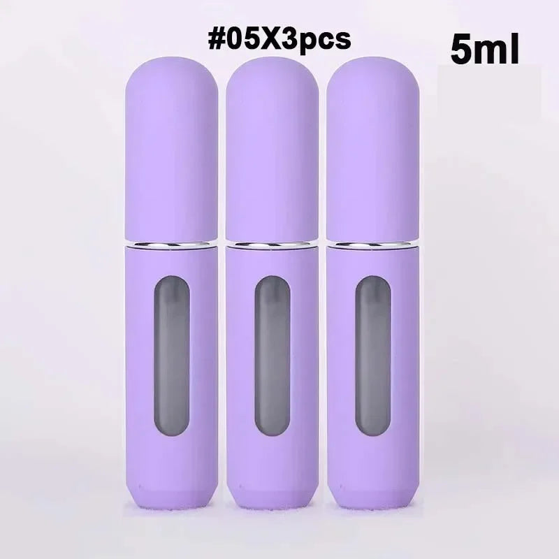 5ml Mini Refillable Perfume Atomizer Spray Bottles for Travel