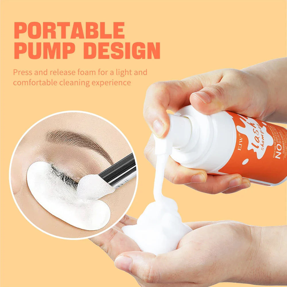 100ml Eyelash Extension Shampoo Foam & Eyelid Cleanser