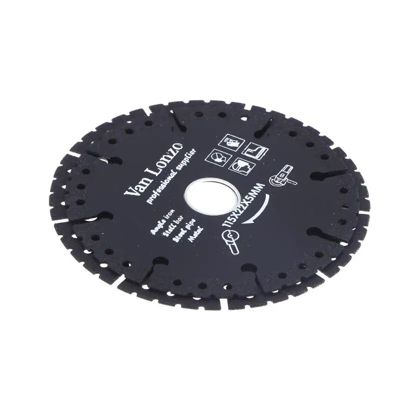 115*22*5mm/125*22*5mm Metal Cutting Diamond Plate Diamond Saw Blade Cutting Disc For Iron Steel Rods Metal Sheets Aluminum Peaceful Pleasures Health and Wellness