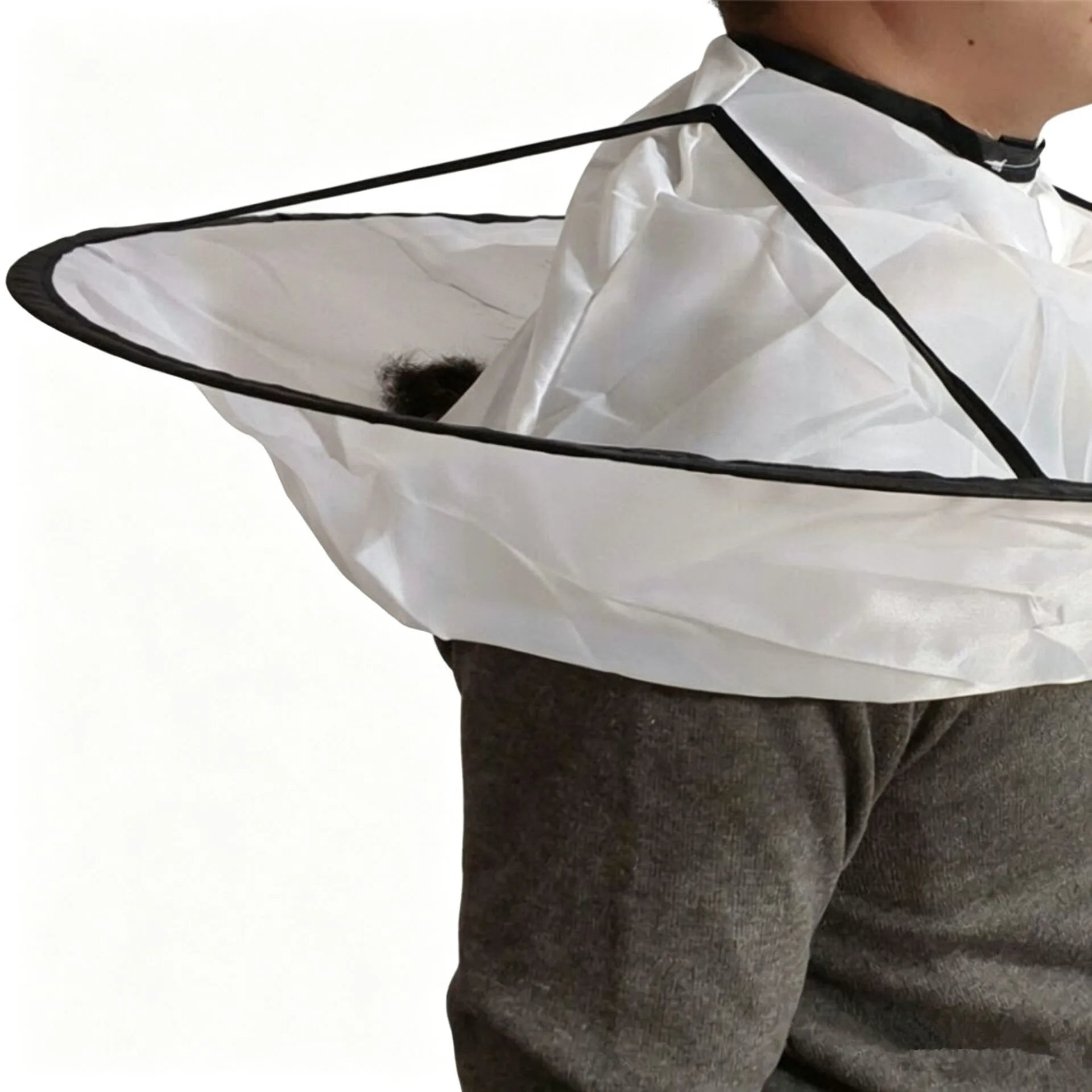 Professional salon-grade hairdressing cape—non-stick, adjustable neck duster, suitable for stylists and barbers Peaceful Pleasures Health and Wellness