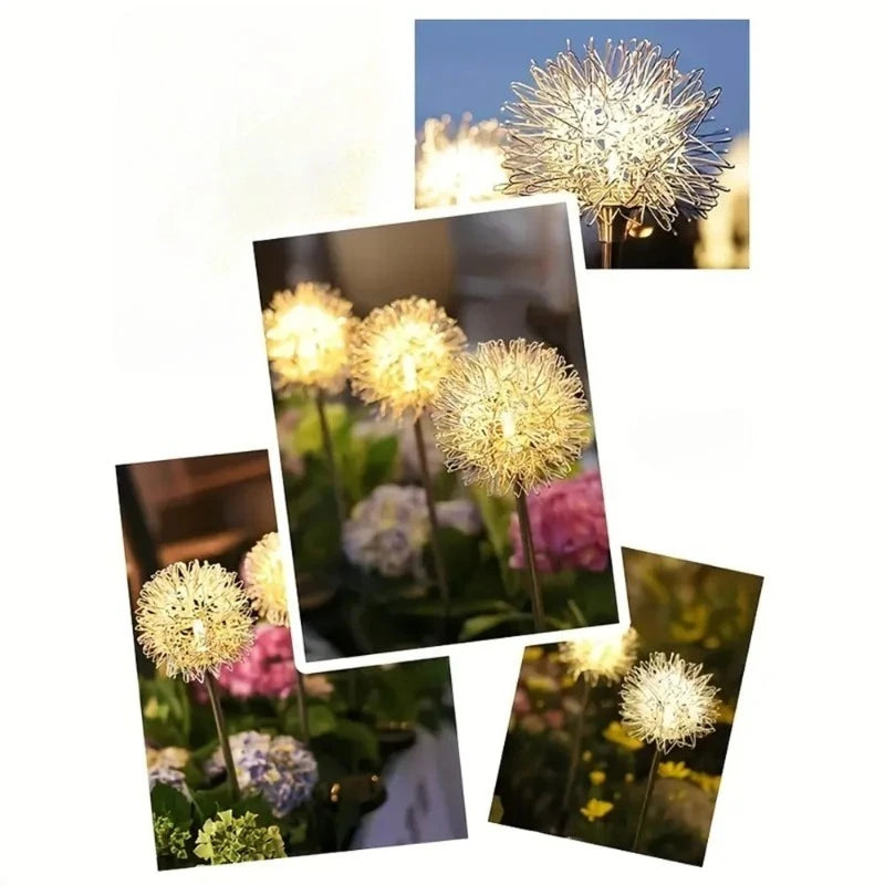 Solar Dandelion Garden Lights – Outdoor Lawn Landscape Decor
