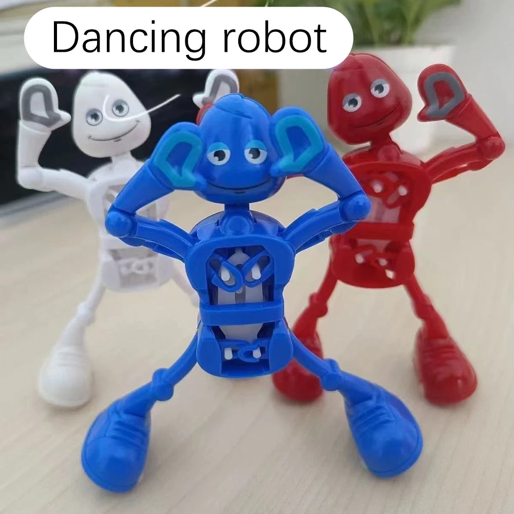 Wind-Up Dancing Robot Toy – Battery-Free Desk & Party Gift