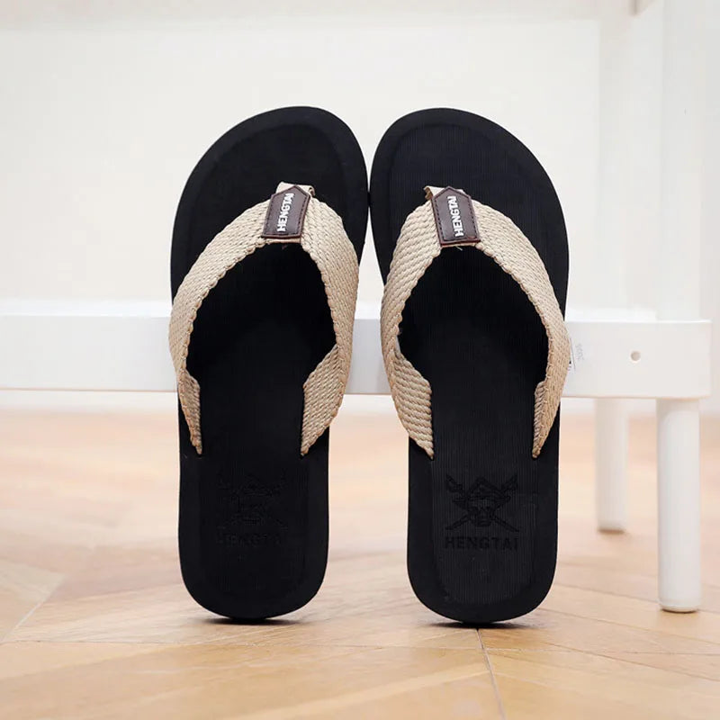 Men's EVA Flip Flops | Lightweight Breathable Beach Slippers