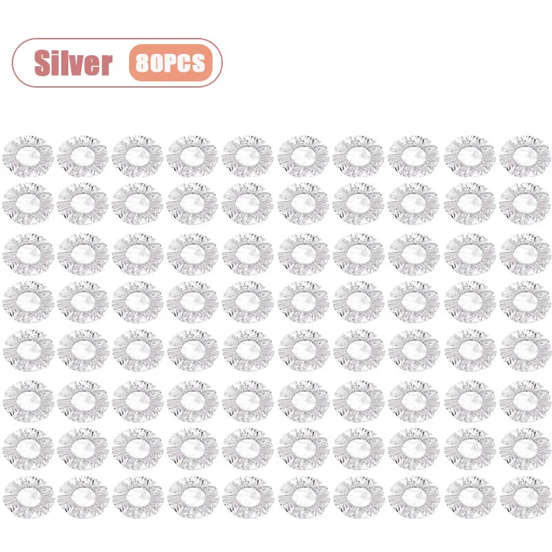 Reusable Aluminum Foil Food Covers – Stretch Lids for Plates & Bowls