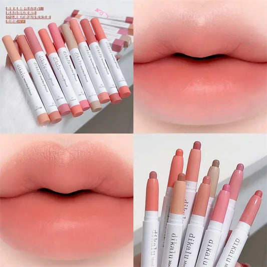 Waterproof Matte Lip Liner Pencil – Nude & Coral Pink, Long-Lasting Lip Liner Pencil Peaceful Pleasures Health and Wellness