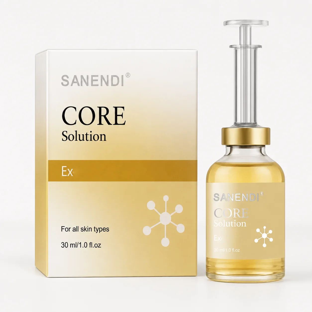 SANENDI Salmon DNA Serum – Hyaluronic Acid & Peptide Essence