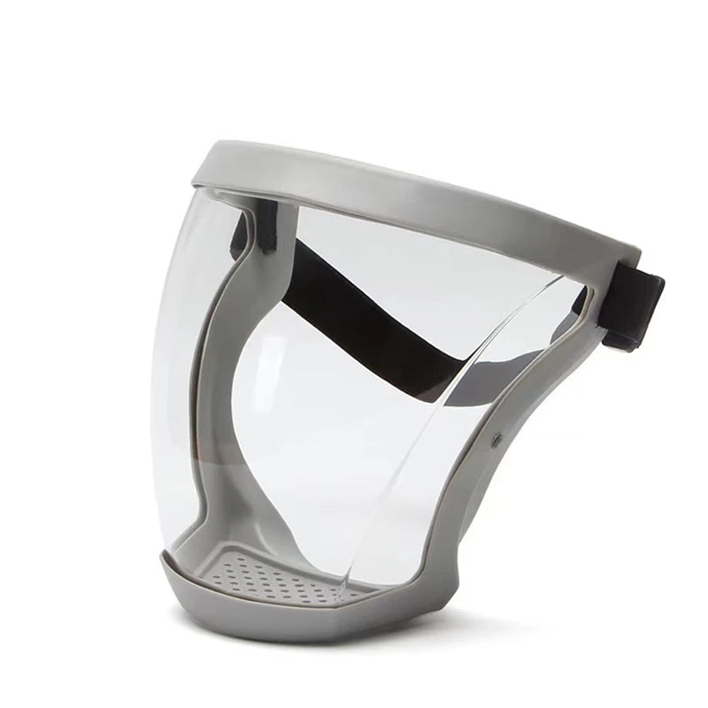 Protective Mask Electric Welding Cutting and Grinding Mask Transparent Face Protection Dust-proof Protective Mask Peaceful Pleasures Health and Wellness