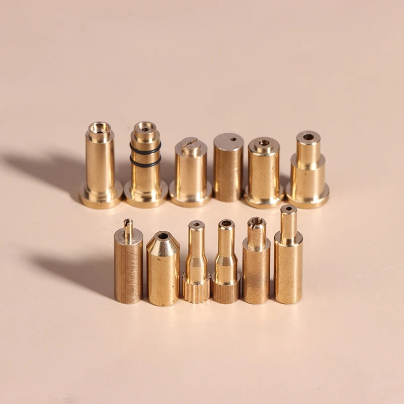 Reusable Brass Butane Gas Adapter Nozzle for Lighter Refill