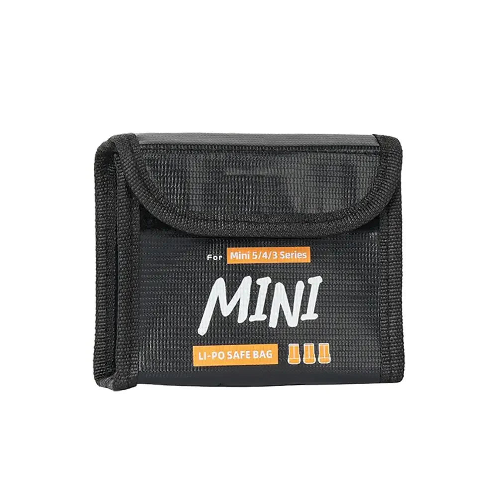 Flight Battery Safe Bag For DJI Mini 5/Mini 4 Pro/Mini 3 Pro/Mini 3 Protective Case Lithium Battery Safe Explosion-proof Bag Peaceful Pleasures Health and Wellness Black3