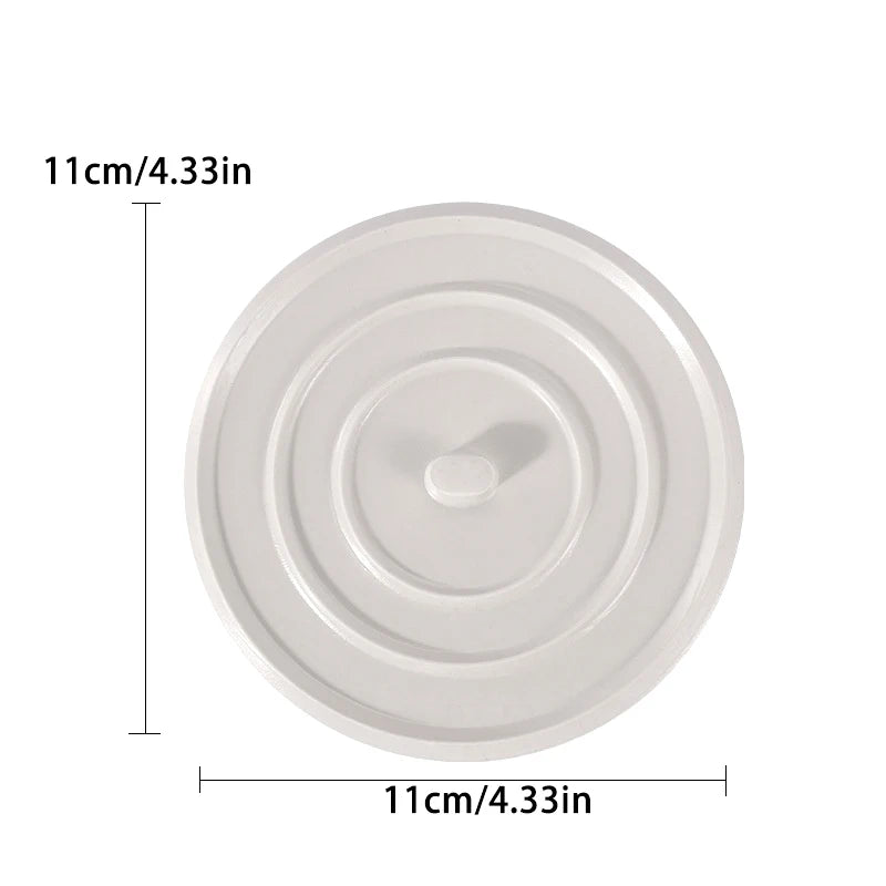 Large Silicone Bathtub Stopper Leakage-proof Drain Cover Sink Hair Stopper Tub Flat Plug Stopper Bathroom Accessories 11cm 4.3" Peaceful Pleasures Health and Wellness