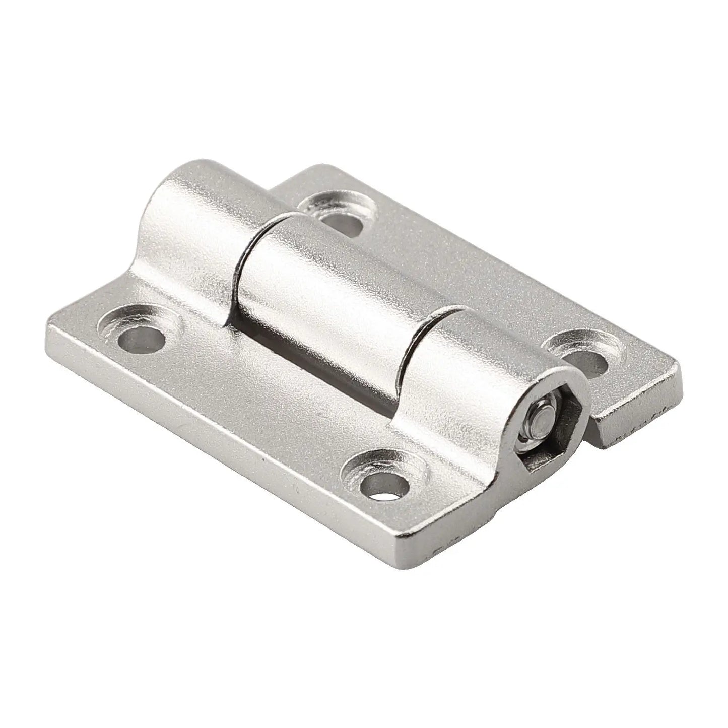 2-Pack Adjustable Torque Damping Flat Hinges | Zinc Alloy Cabinet Hardware
