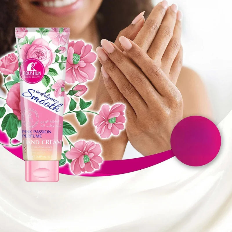 Rose Hand Cream Moisturizing, Refreshing, Non-Greasy, Hand Cream, Suitable for All Skin Colors Peaceful Pleasures Health and Wellness