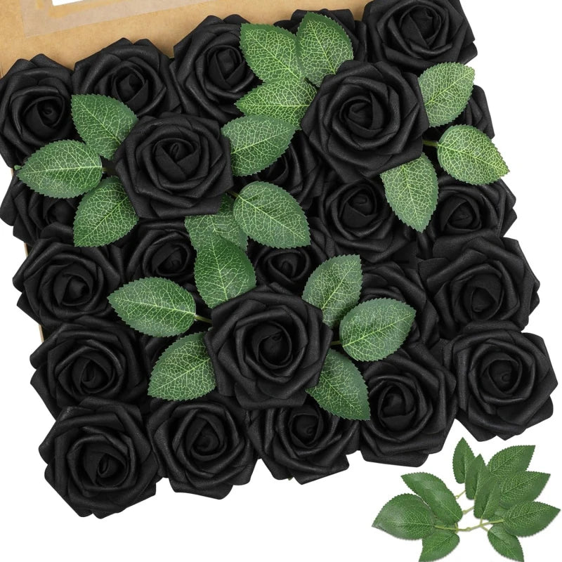 PE Foam Artificial Roses 5/10pcs | Wedding Valentine's Bouquet