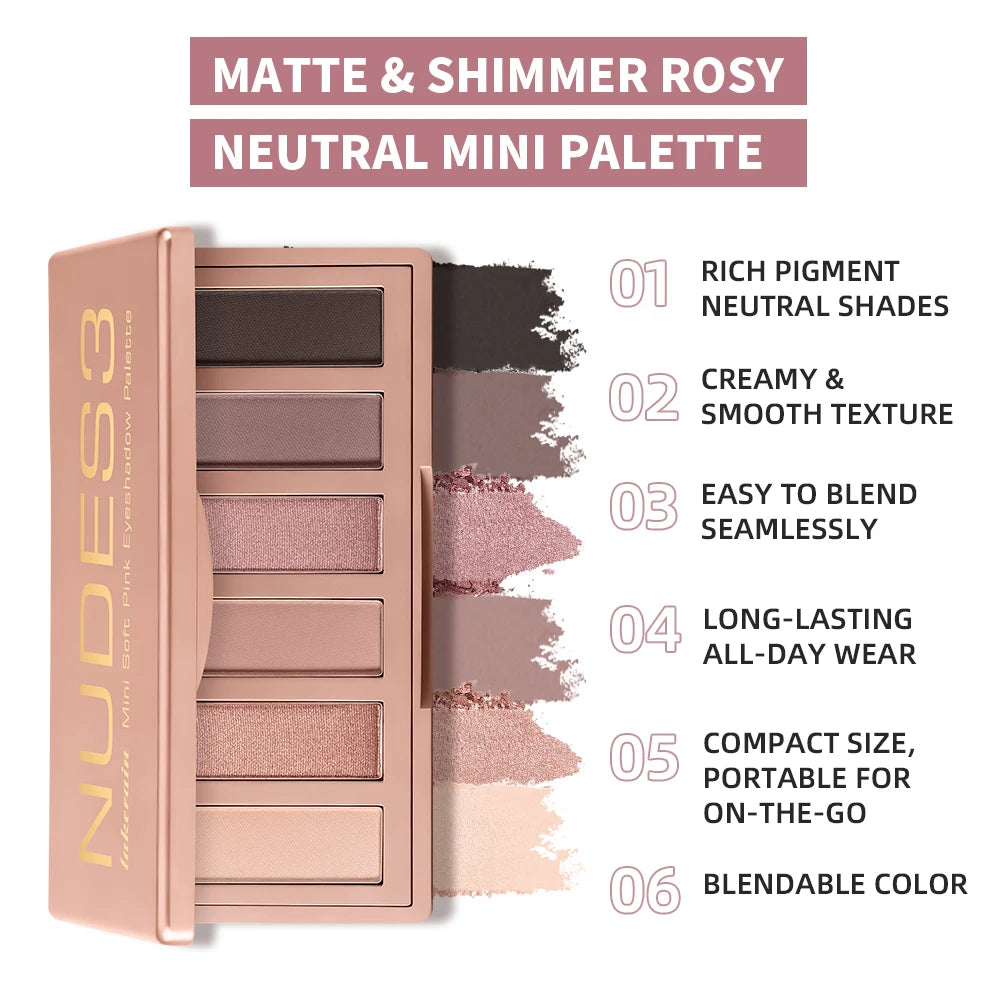 Makeup Fundamentals Set Blush Palette，Eyeshadow Palette, Lipstick, Eyebrow Pencil, Eyeshadow Brush Beauty Cosmetic for Daily Use Peaceful Pleasures Health and Wellness