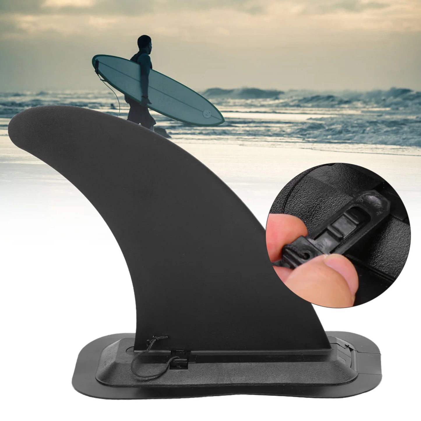 PVC Surfboard Center Fin Detachable Stand Up Paddle Board