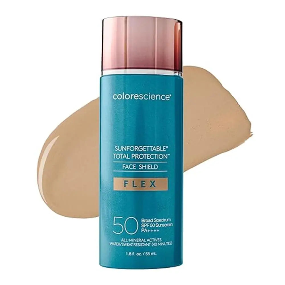 Sunscreen Liquid Foundation 55ml - Against UV Evens Skin Tone, Natural Sun-Kissed Glow, Lightweight & Non-irritating Peaceful Pleasures Health and Wellness Medium(B)