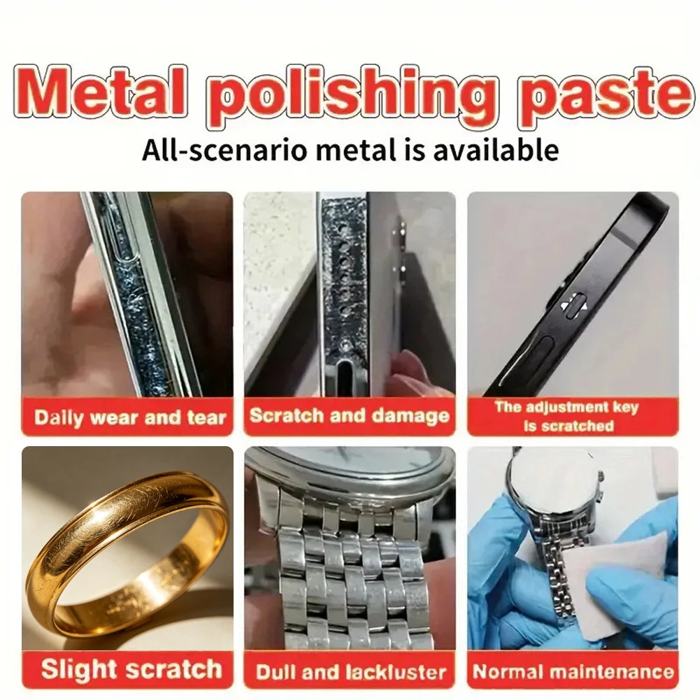 Screen Scratch Repair Cream,Eyeglass Lens Scratch Repair Polish,Mirror Scratch Repair Safe For All Glass & Metal Surfaces Peaceful Pleasures Health and Wellness