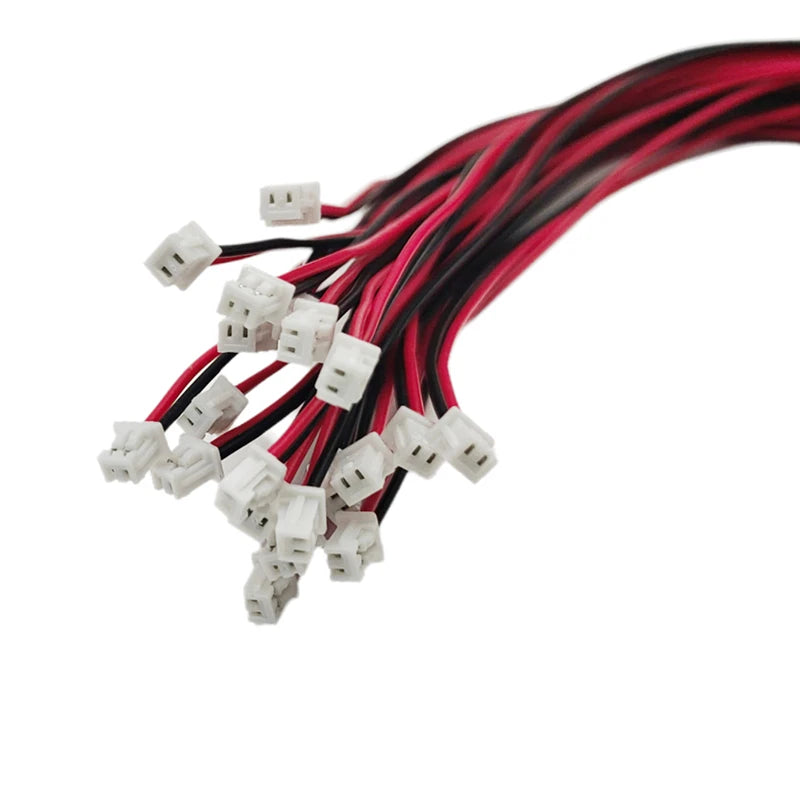 10PCS Mini Micro JST 1.25 2/3/4/5/6/7/8/9/10 Pin Female Plug Connector with Wire 1.25MM 10cm 15cm 20cm Single/double Head Tinned Peaceful Pleasures Health and Wellness