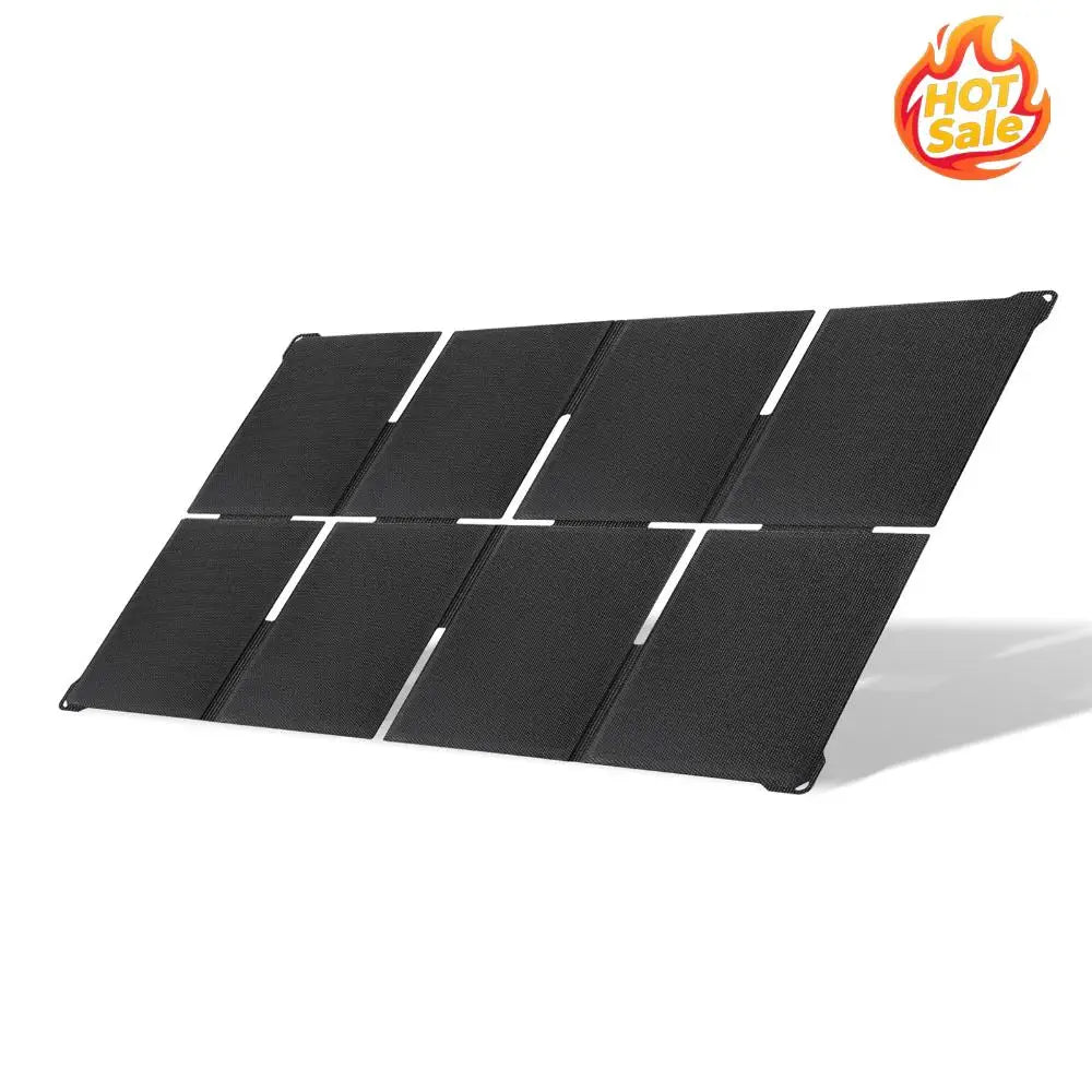 VODOOL 80W Foldable Solar Panel Charger – USB-C, USB-A & DC