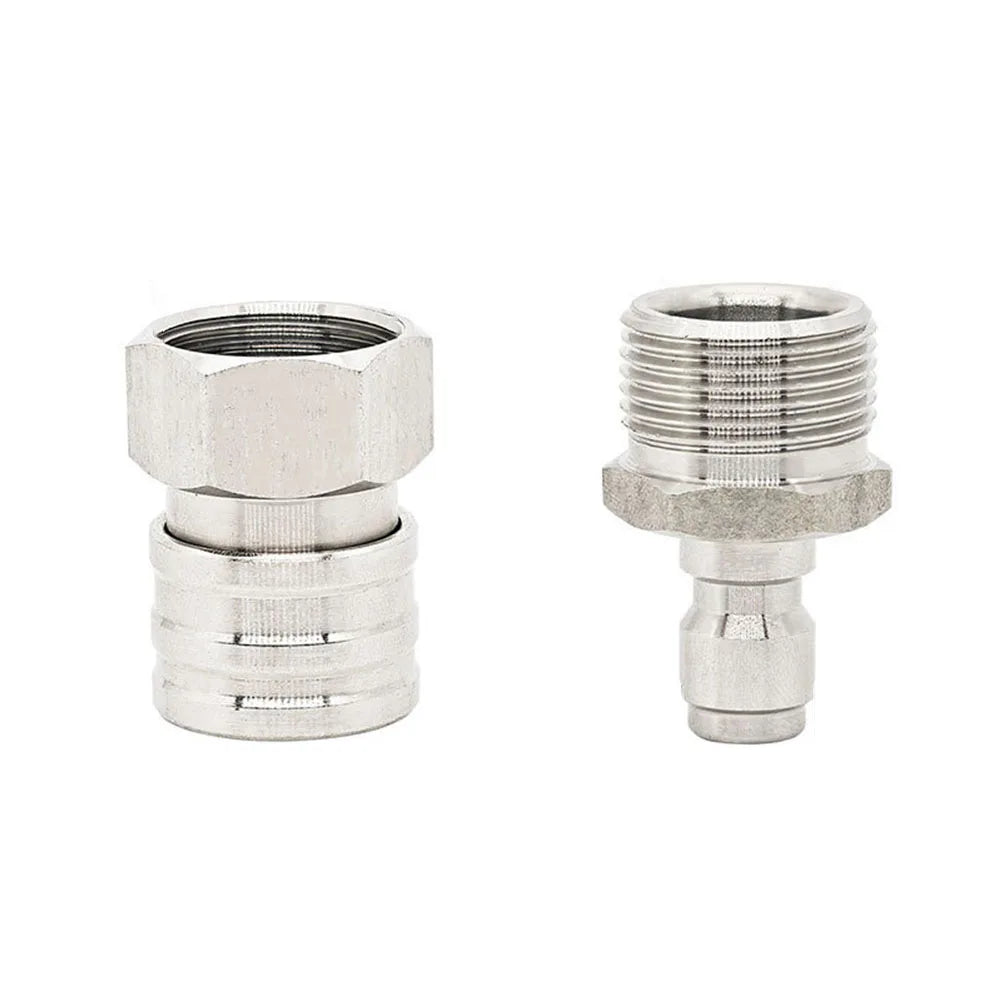 Stainless Steel Pressure Washer Quick Connector Leak-proof Fitting