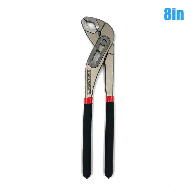 Pipe Wrench 8/10/12" Chrome Vanadium Adjustable Jaw Pliers