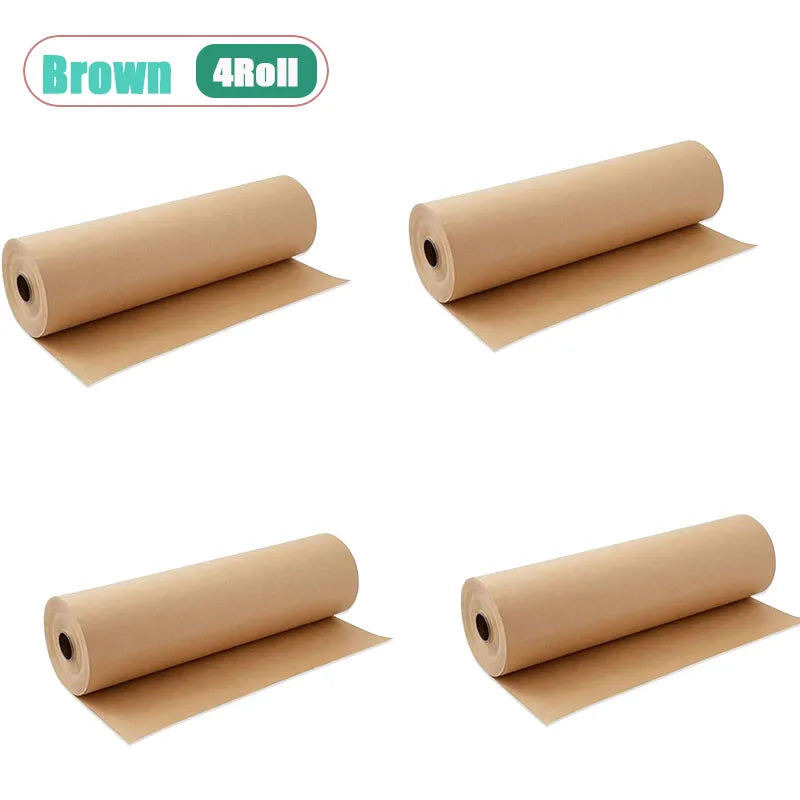 Brown Kraft Paper Roll 45CM×1000CM | Gift, Flowers & Art Crafts