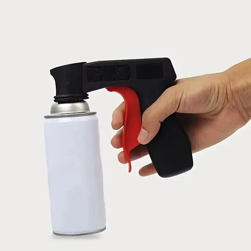 Universal Spray Paint Gun Handle Reusable Aerosol Portable Plastic Spray Gun Grip For Car Painting Graffiti DIY Art Repair Tool Peaceful Pleasures Health and Wellness
